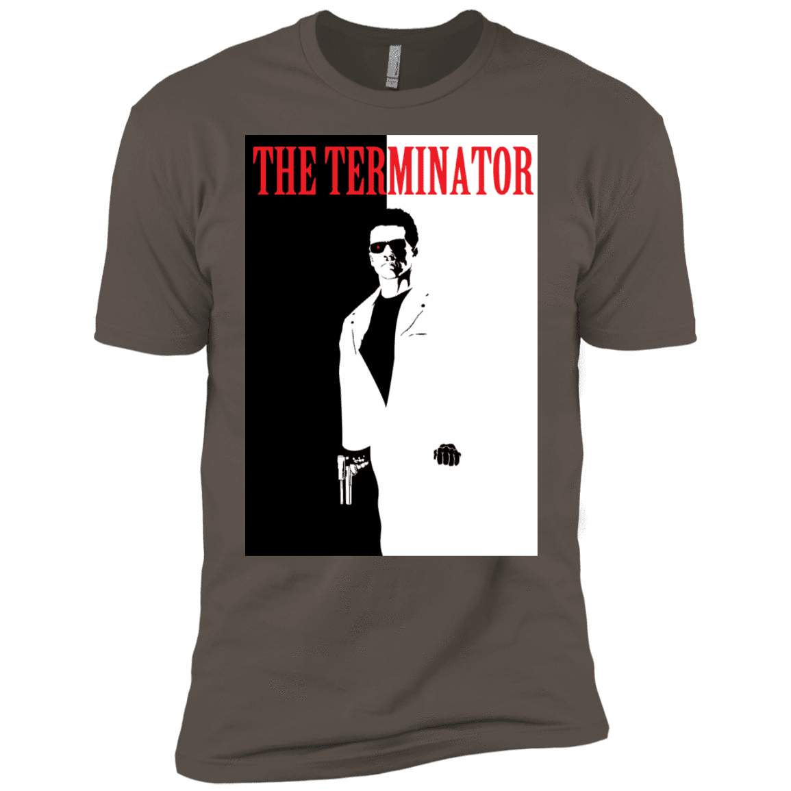 T-Shirts Warm Grey / X-Small The Terminator Men's Premium T-Shirt