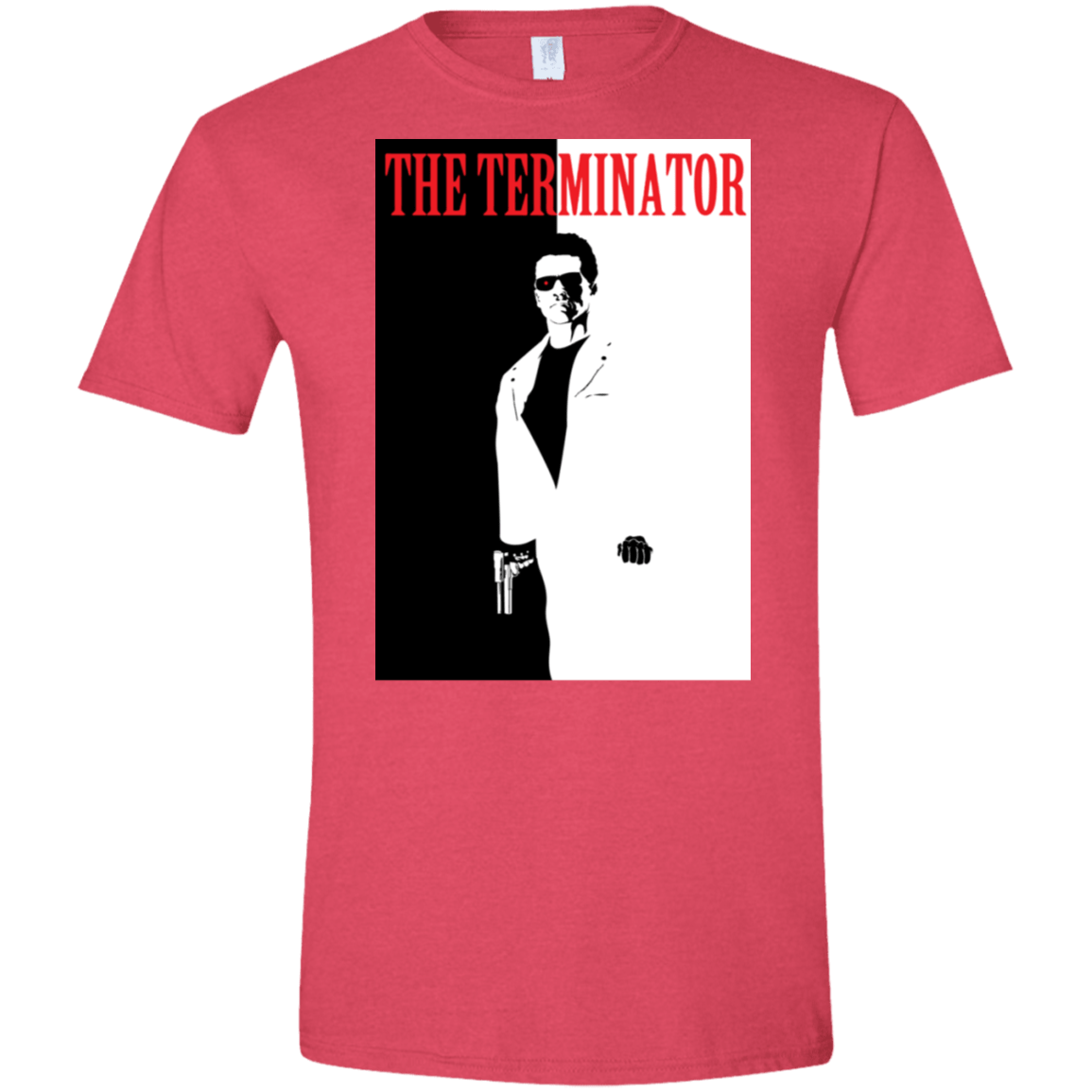 T-Shirts Heather Red / S The Terminator Men's Semi-Fitted Softstyle