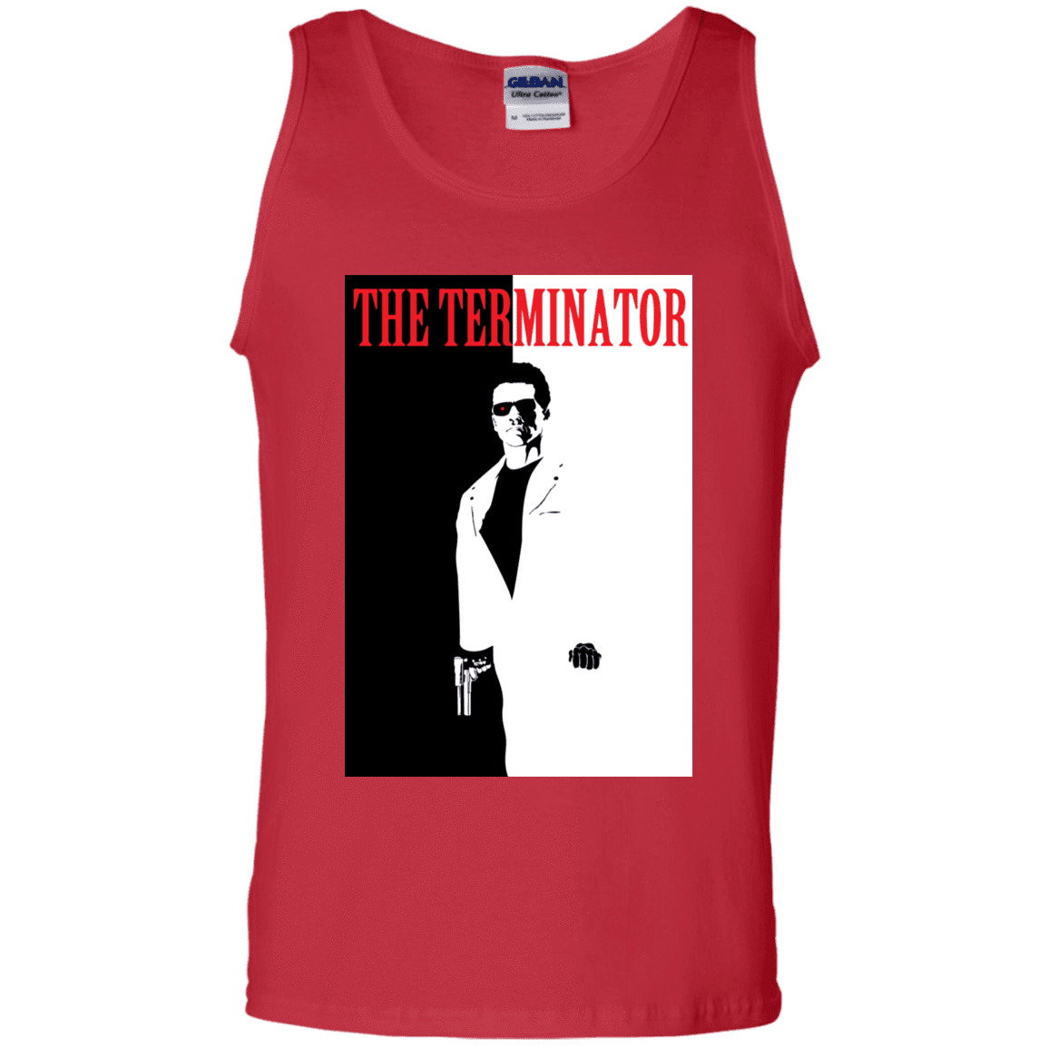 T-Shirts Red / S The Terminator Men's Tank Top