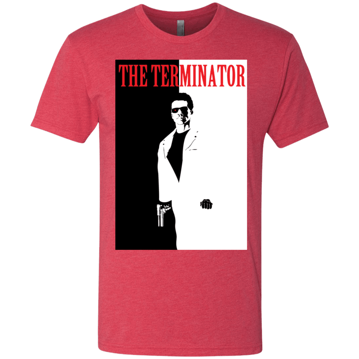 T-Shirts Vintage Red / S The Terminator Men's Triblend T-Shirt
