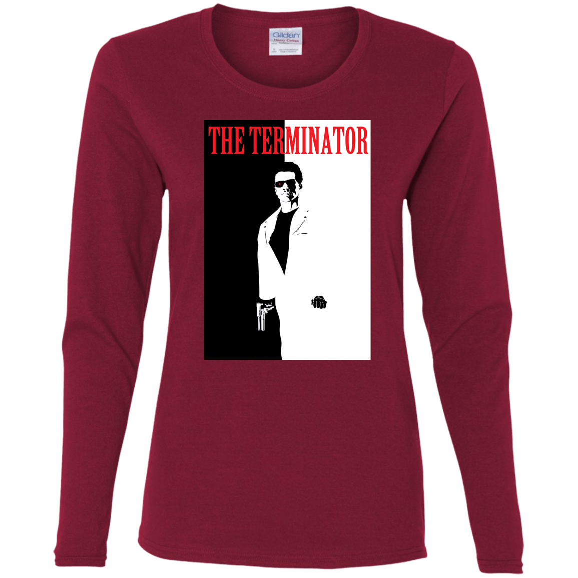 T-Shirts Cardinal / S The Terminator Women's Long Sleeve T-Shirt