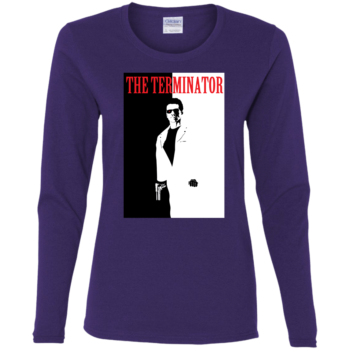 T-Shirts Purple / S The Terminator Women's Long Sleeve T-Shirt