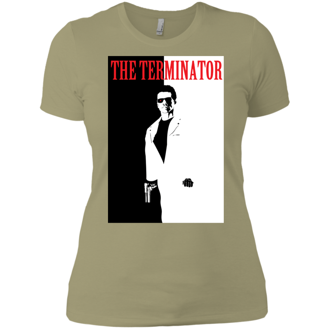 T-Shirts Light Olive / X-Small The Terminator Women's Premium T-Shirt