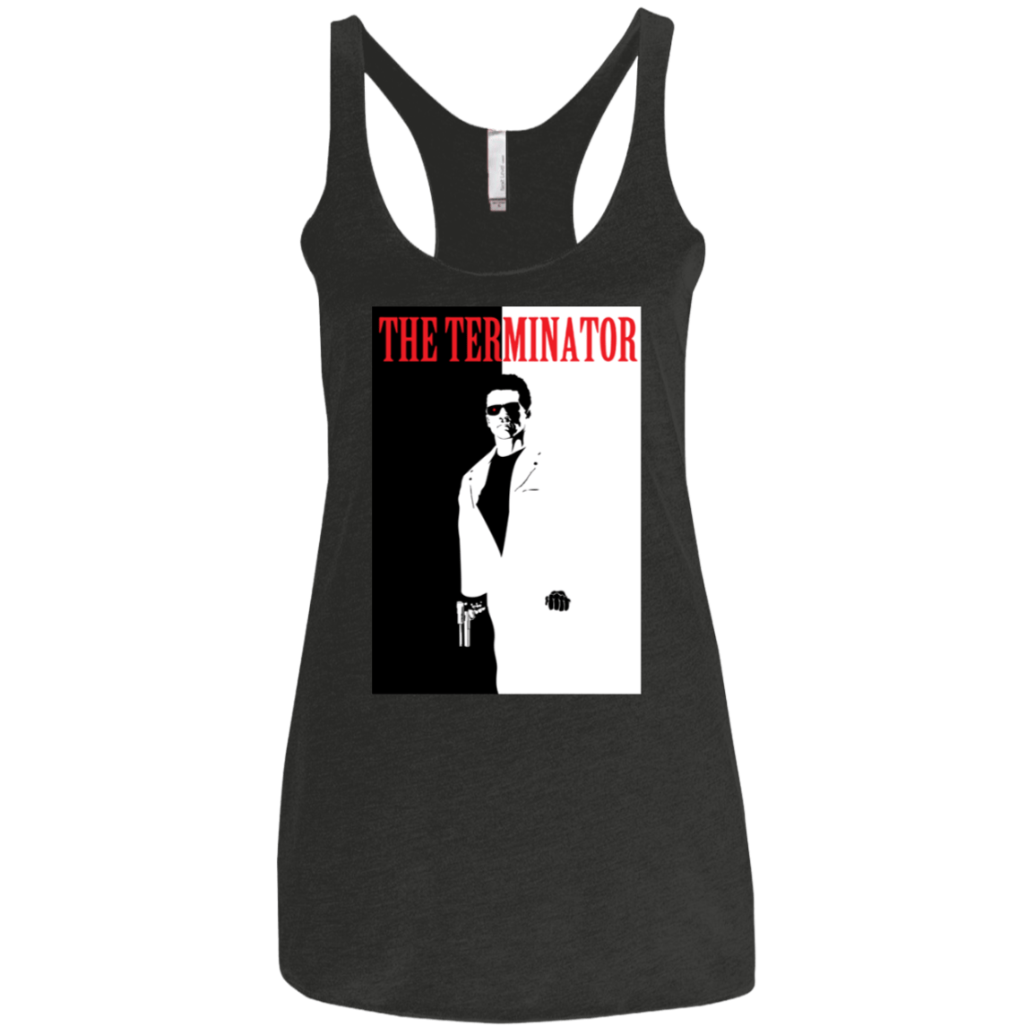 T-Shirts Vintage Black / X-Small The Terminator Women's Triblend Racerback Tank