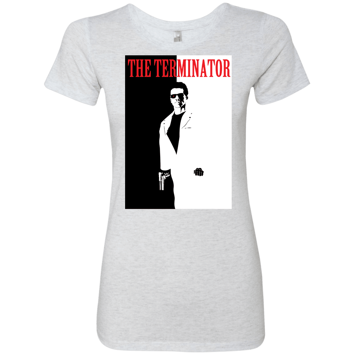 T-Shirts Heather White / S The Terminator Women's Triblend T-Shirt
