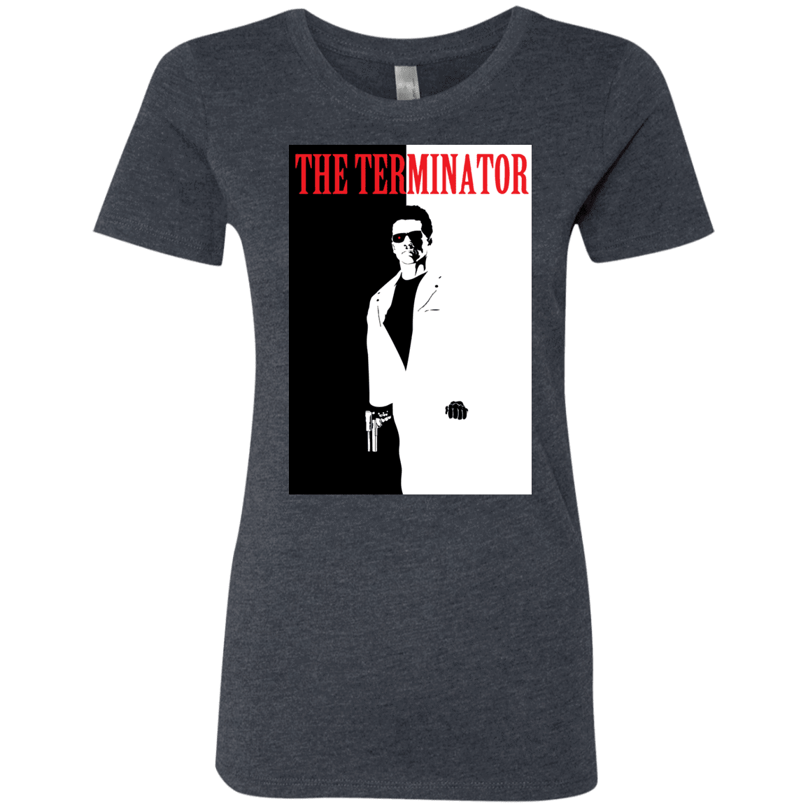 T-Shirts Vintage Navy / S The Terminator Women's Triblend T-Shirt