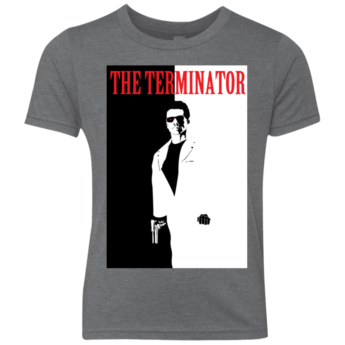 T-Shirts Premium Heather / YXS The Terminator Youth Triblend T-Shirt
