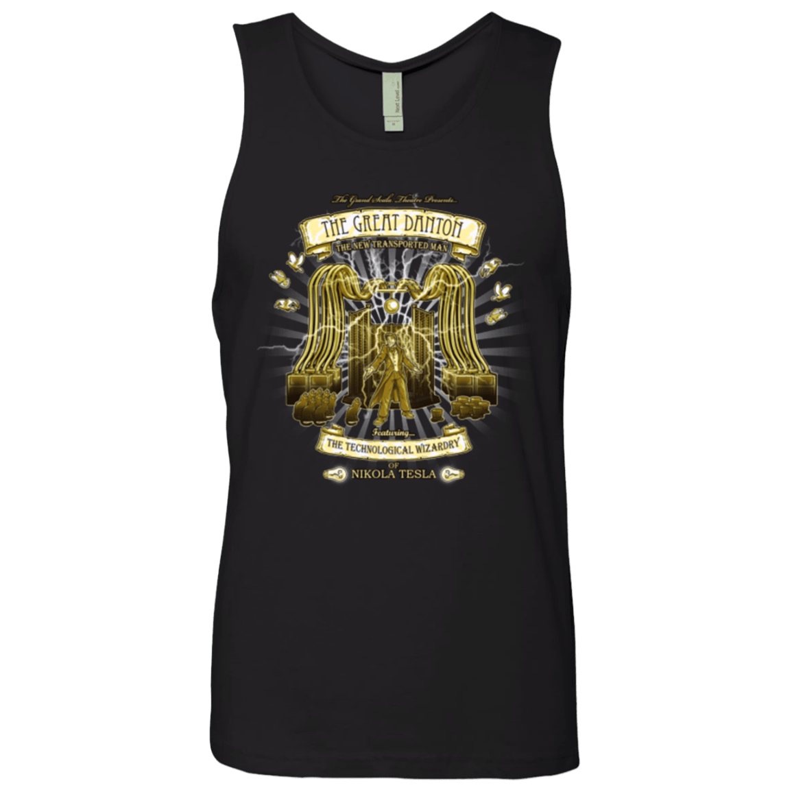 T-Shirts Black / Small The Teslige Men's Premium Tank Top