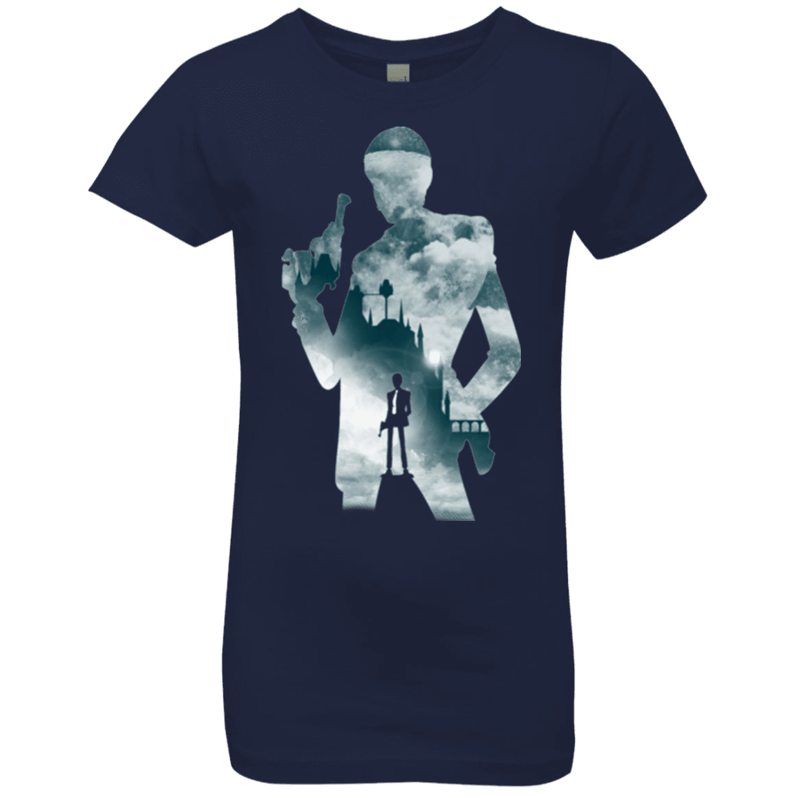 T-Shirts Midnight Navy / YXS The Thief and the Castle Girls Premium T-Shirt
