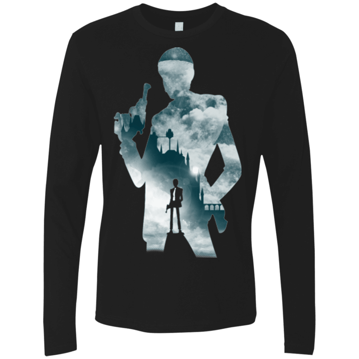T-Shirts Black / Small The Thief and the Castle Men's Premium Long Sleeve