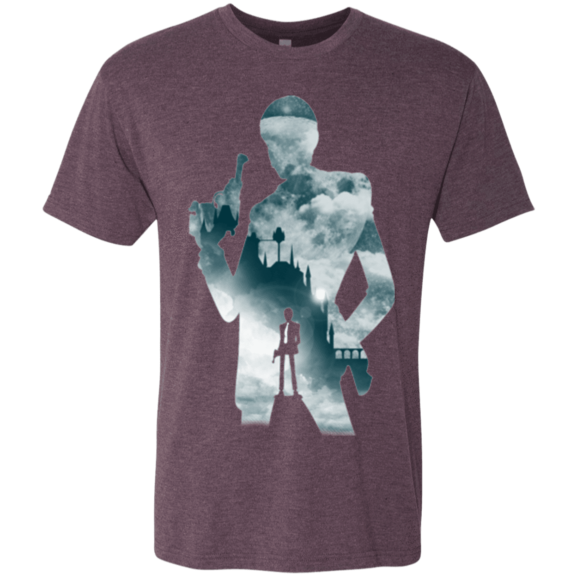 T-Shirts Vintage Purple / Small The Thief and the Castle Men's Triblend T-Shirt