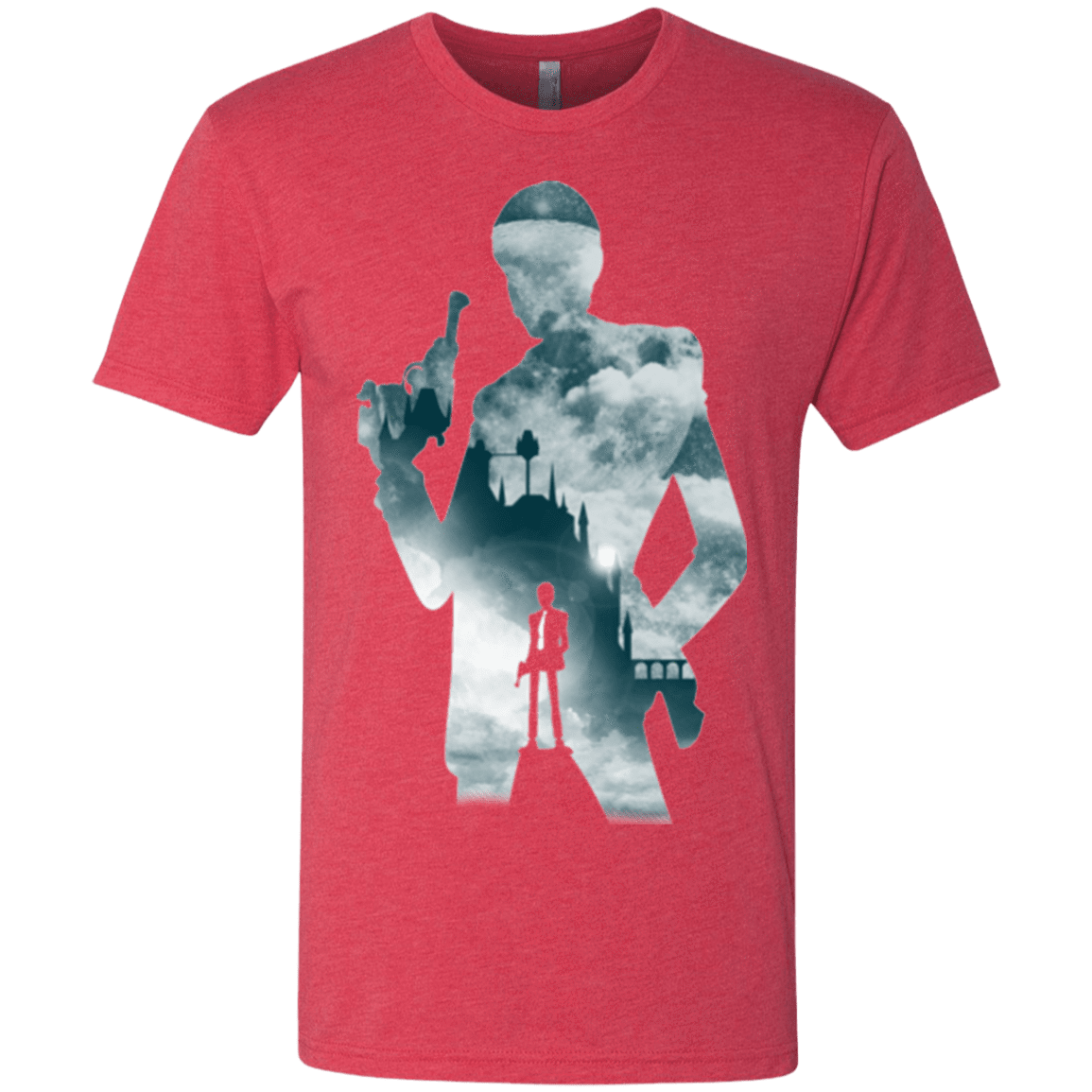 T-Shirts Vintage Red / Small The Thief and the Castle Men's Triblend T-Shirt