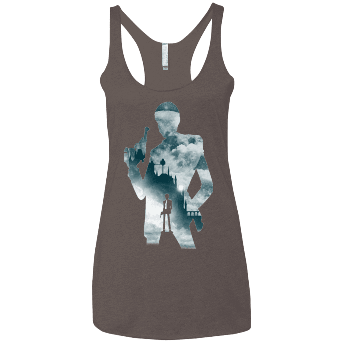 T-Shirts Macchiato / X-Small The Thief and the Castle Women's Triblend Racerback Tank