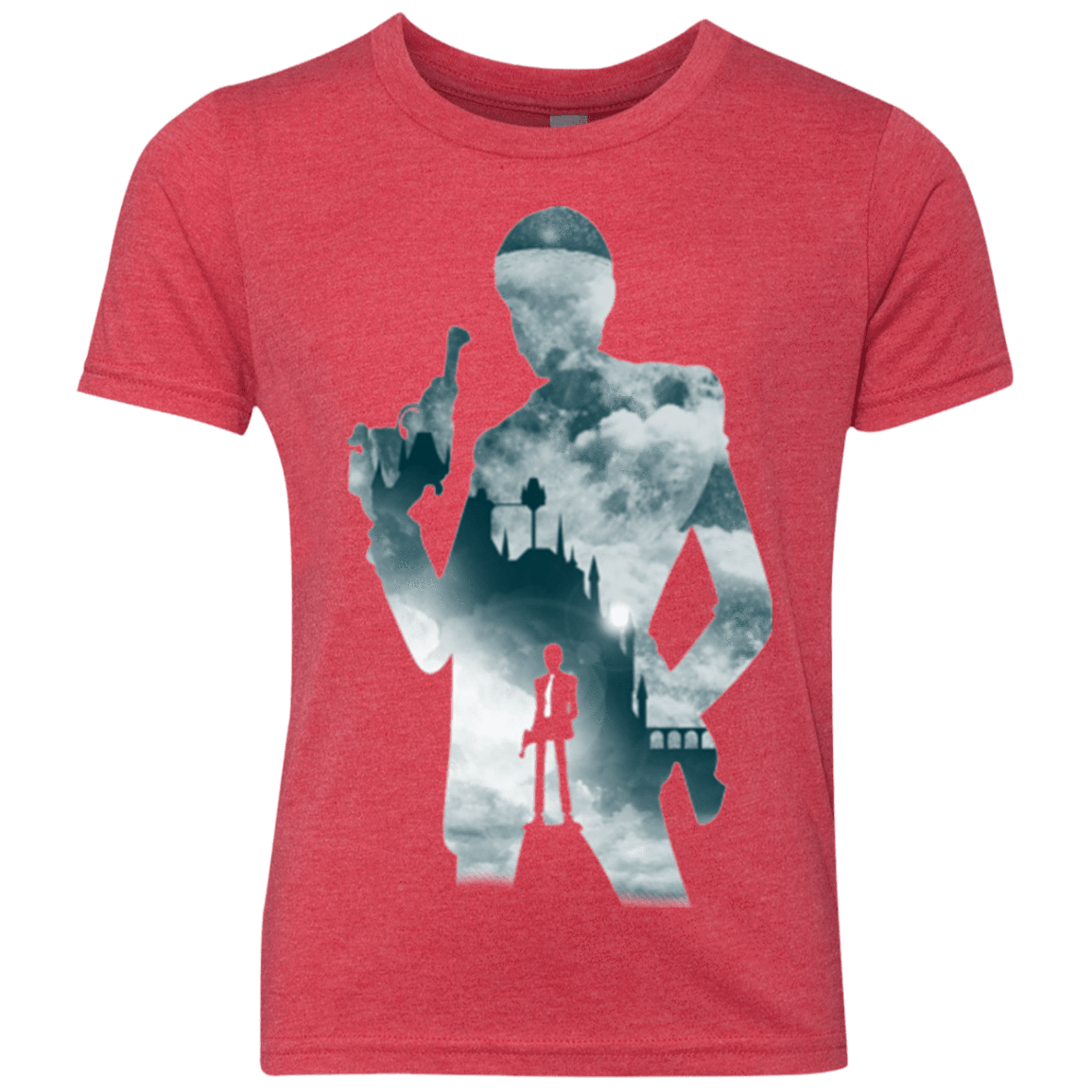 T-Shirts Vintage Red / YXS The Thief and the Castle Youth Triblend T-Shirt