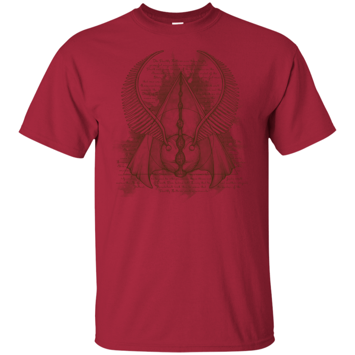 T-Shirts Cardinal / S The Three Hallows T-Shirt