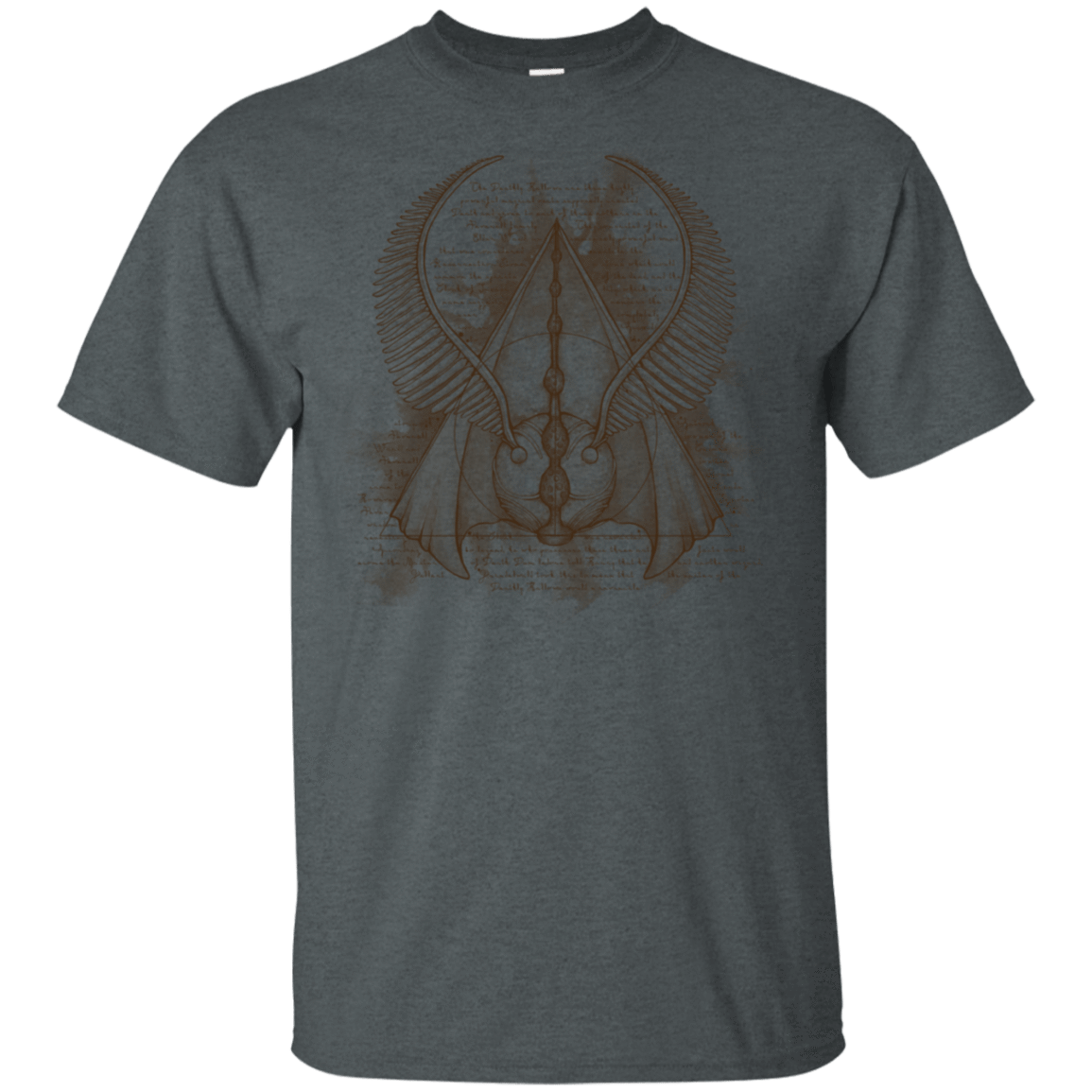 T-Shirts Dark Heather / S The Three Hallows T-Shirt