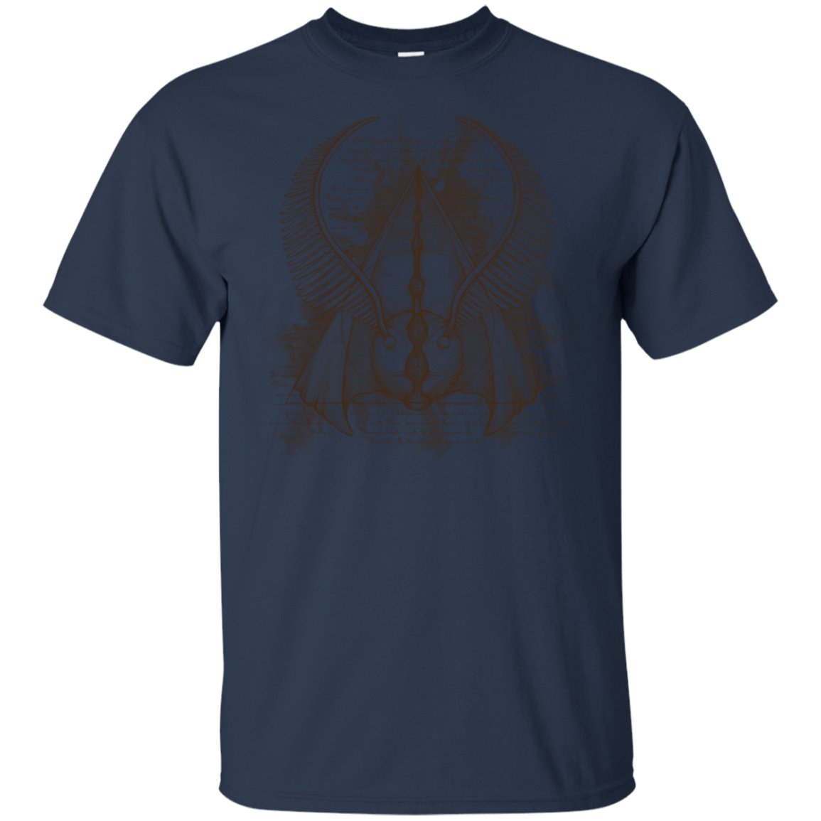T-Shirts Navy / S The Three Hallows T-Shirt