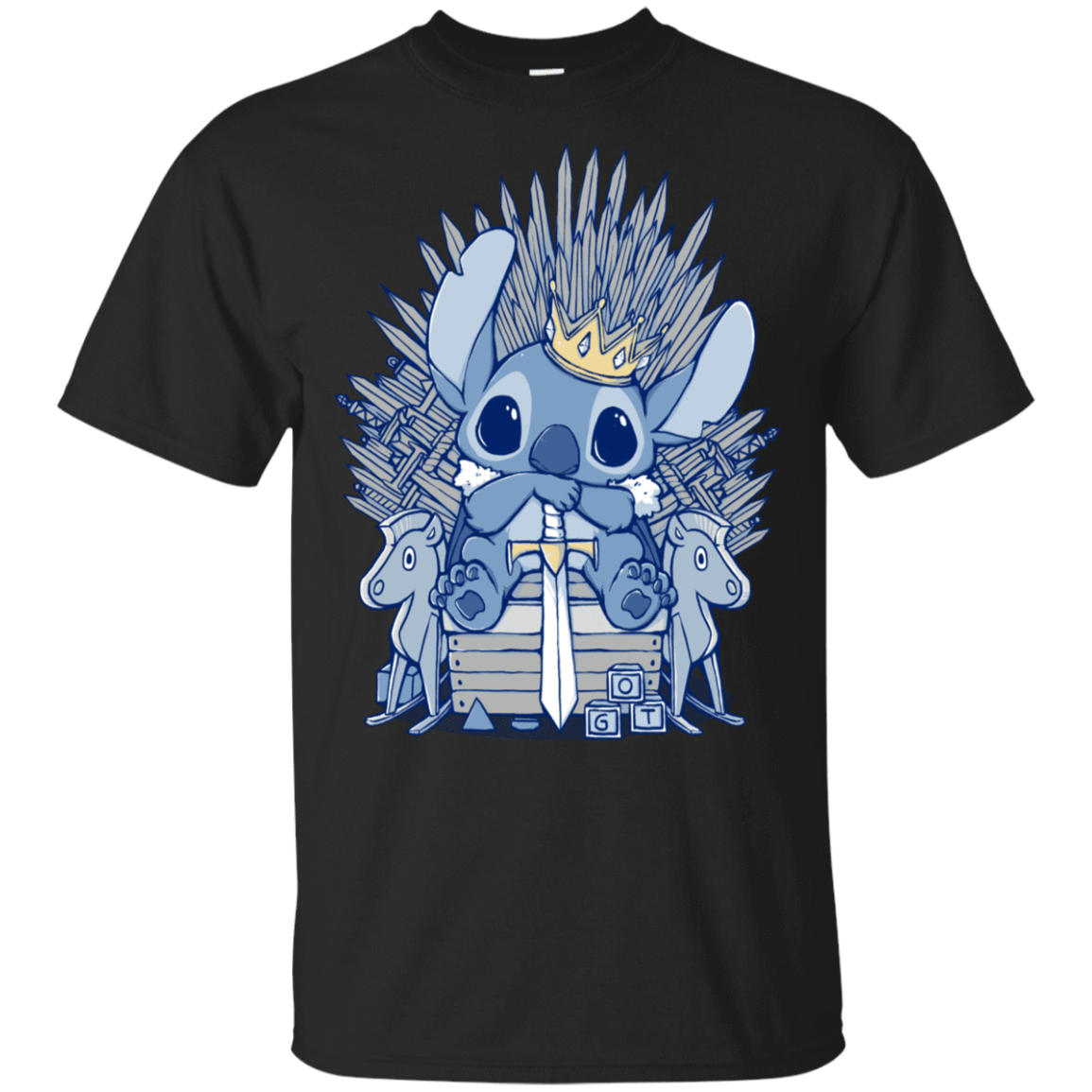 T-Shirts Black / S The Throne T-Shirt