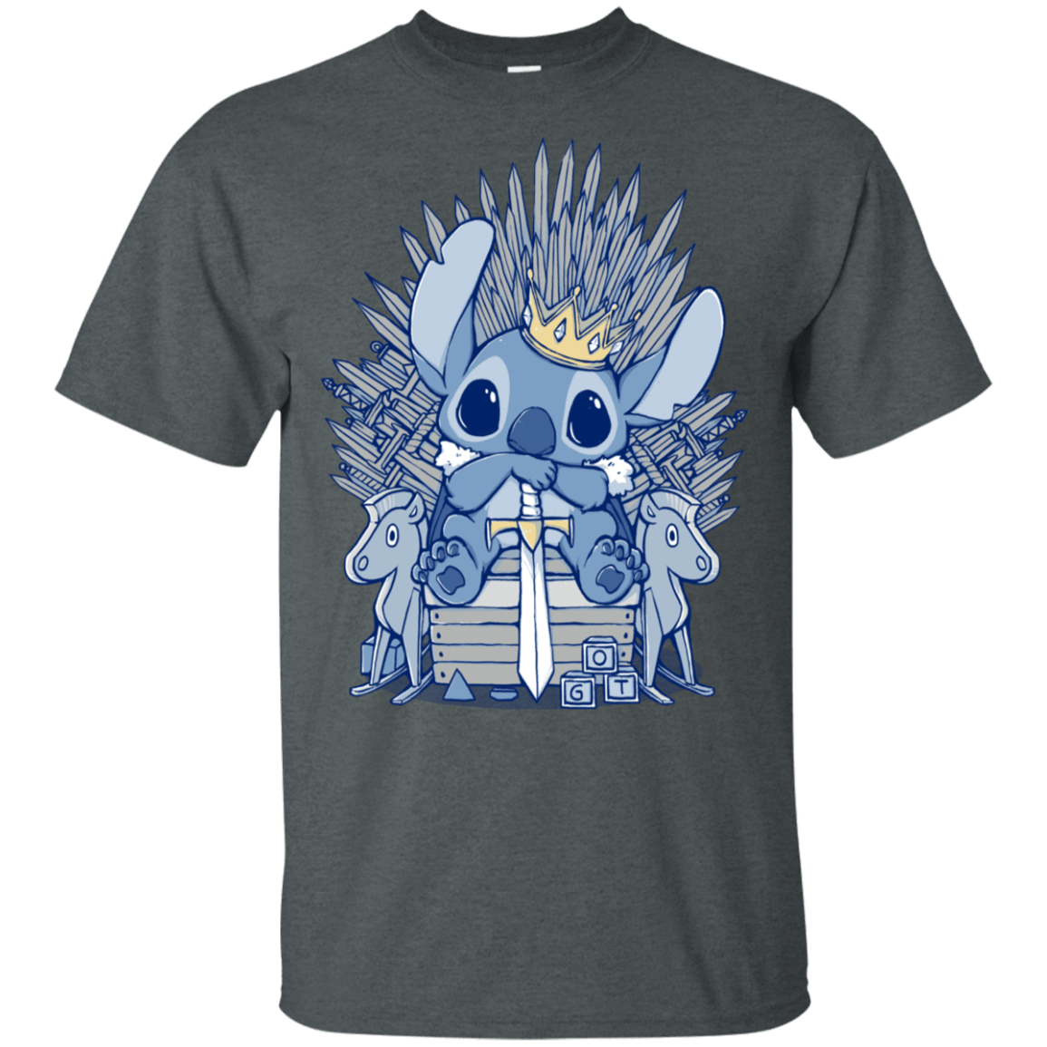 T-Shirts Dark Heather / S The Throne T-Shirt