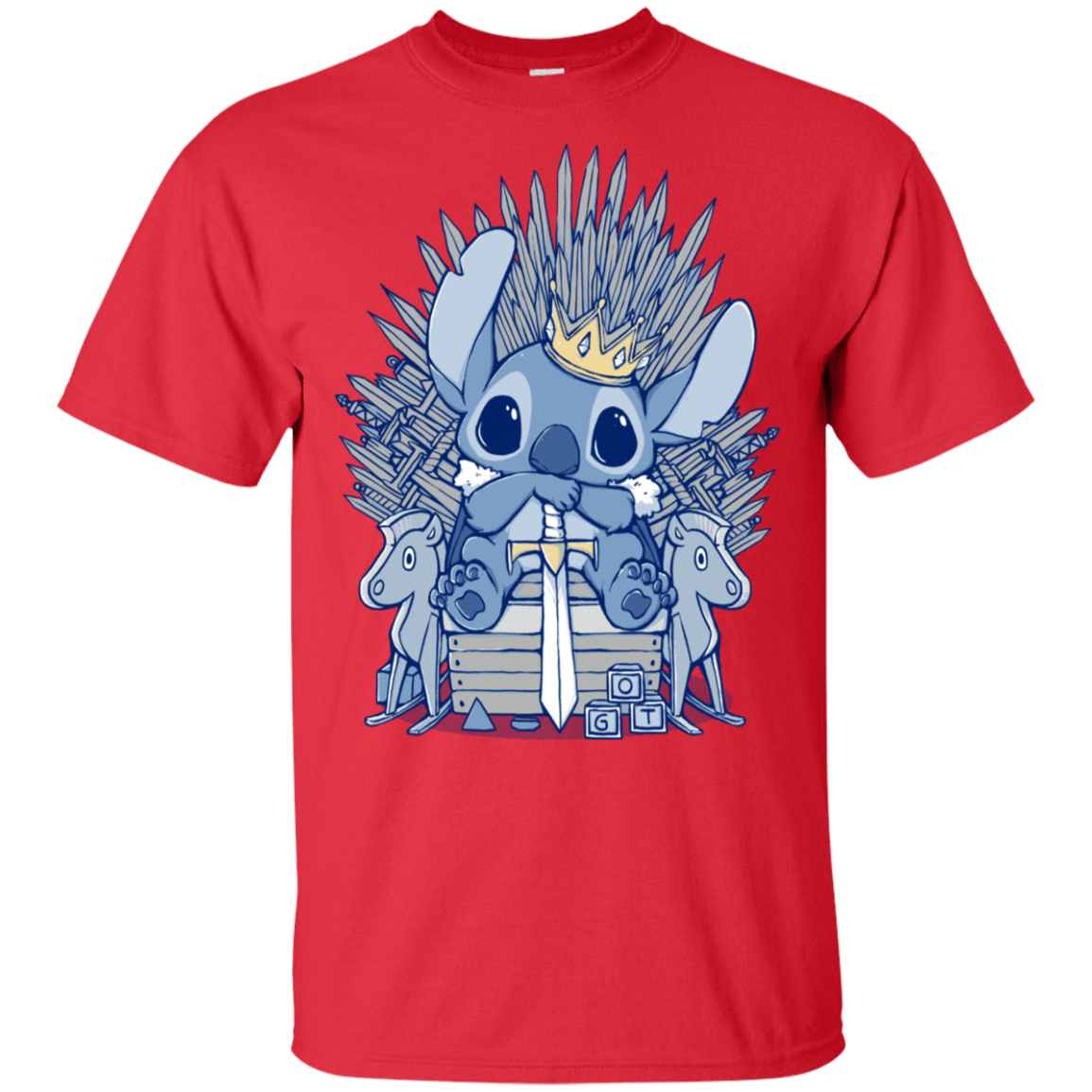 T-Shirts Red / S The Throne T-Shirt