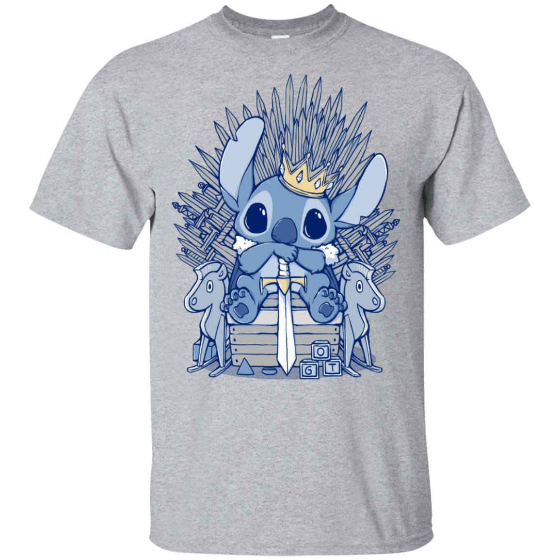 T-Shirts Sport Grey / S The Throne T-Shirt