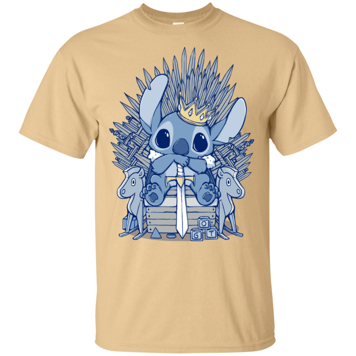 T-Shirts Vegas Gold / S The Throne T-Shirt