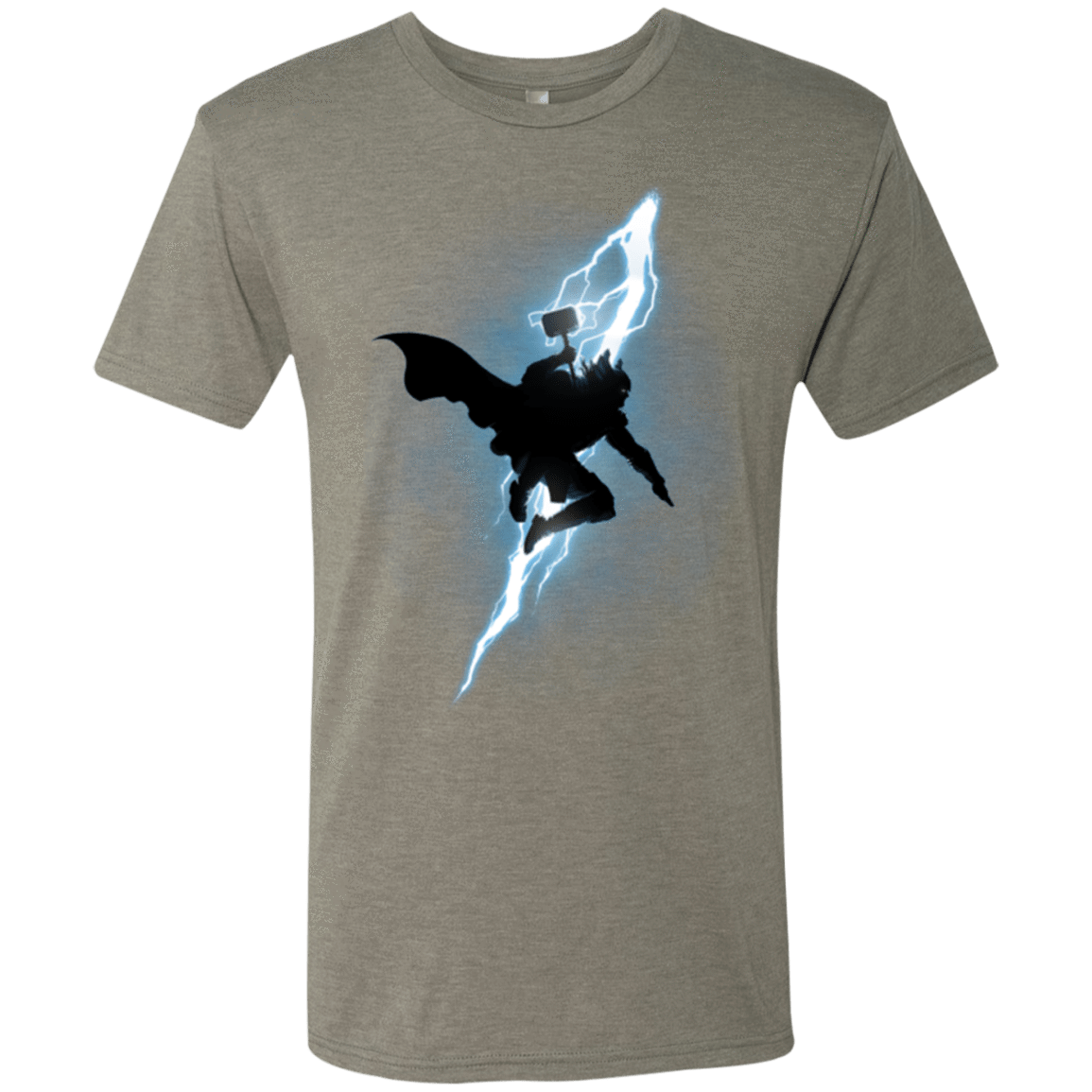 T-Shirts Venetian Grey / Small The Thunder God Returns Men's Triblend T-Shirt