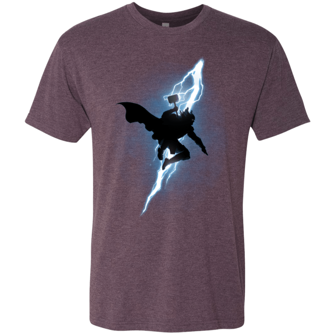 T-Shirts Vintage Purple / Small The Thunder God Returns Men's Triblend T-Shirt