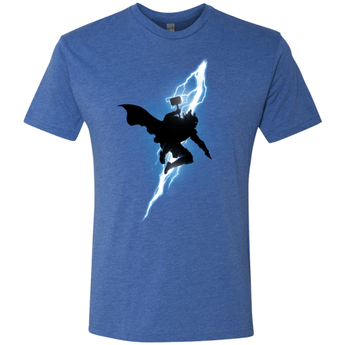 T-Shirts Vintage Royal / Small The Thunder God Returns Men's Triblend T-Shirt