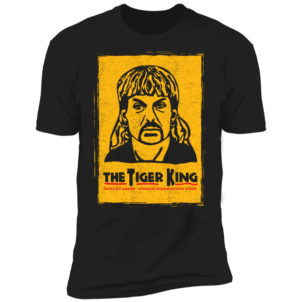 T-Shirts Black / X-Small The Tiger King Men's Premium T-Shirt