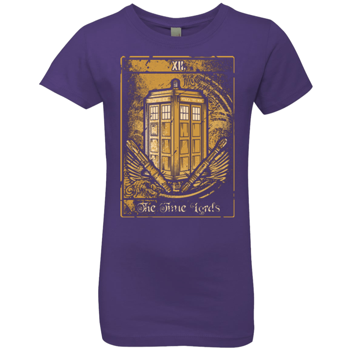 T-Shirts Purple Rush / YXS THE TIME LORDS Girls Premium T-Shirt