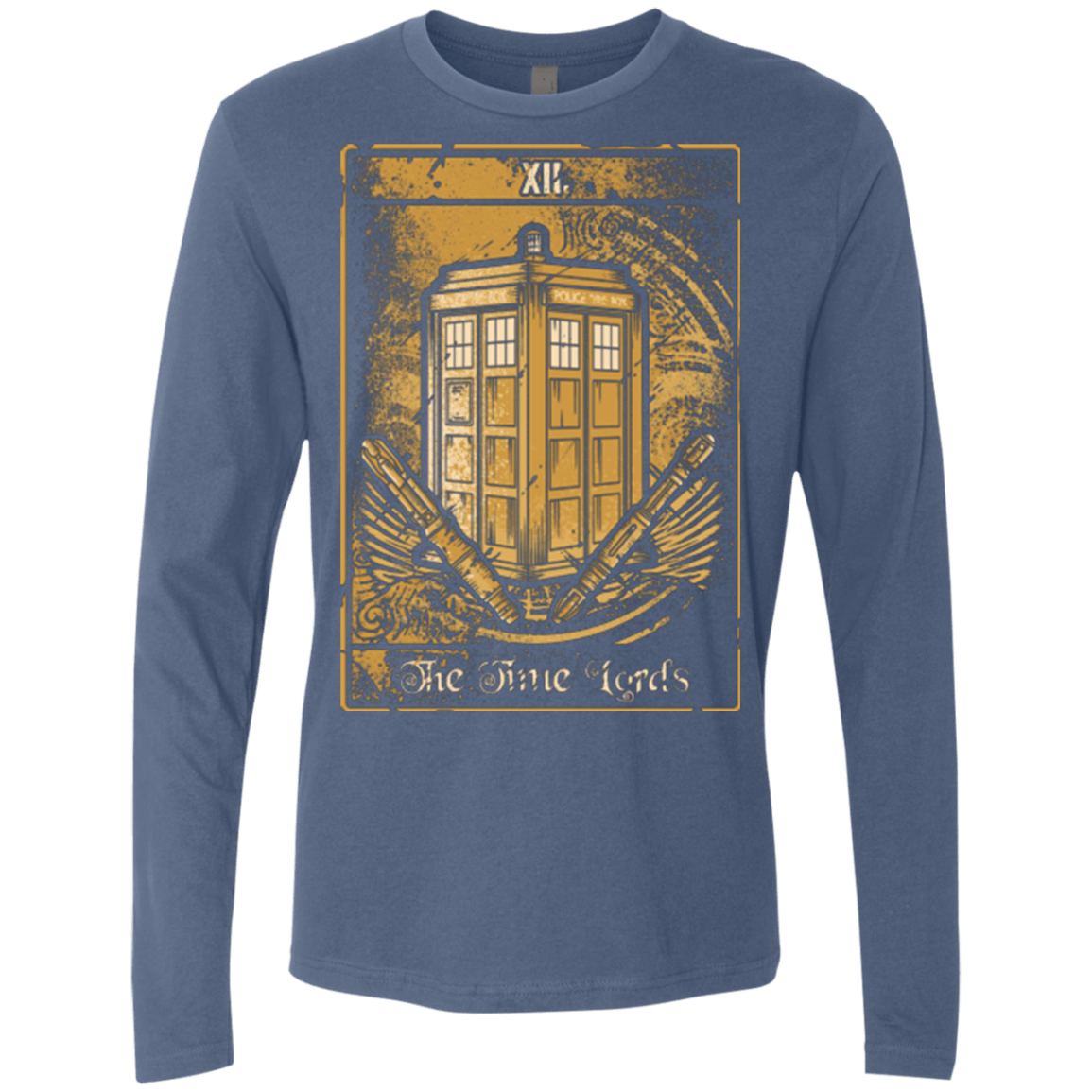 T-Shirts Indigo / Small THE TIME LORDS Men's Premium Long Sleeve