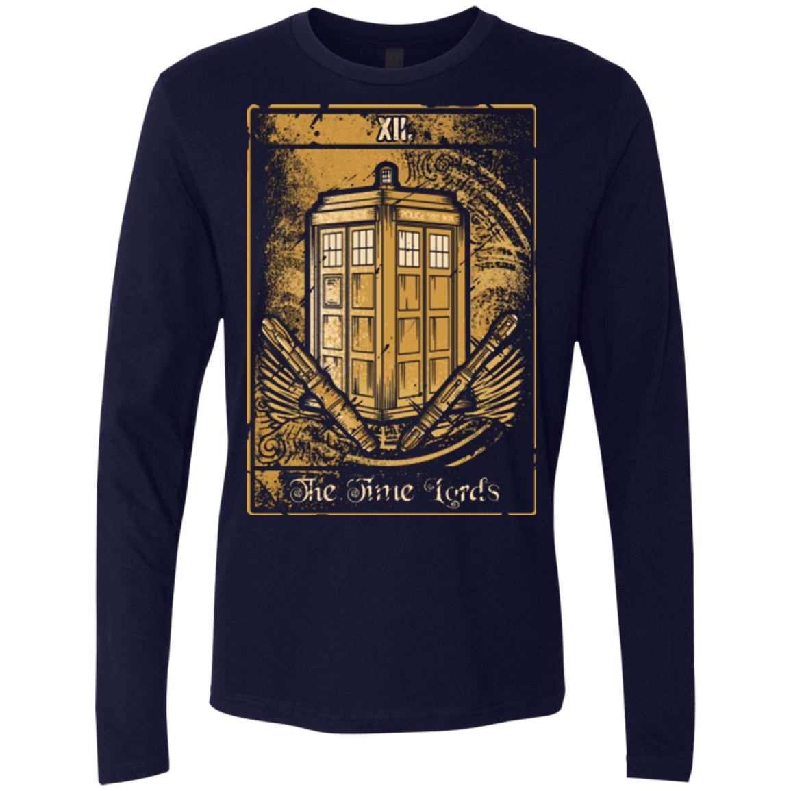 T-Shirts Midnight Navy / Small THE TIME LORDS Men's Premium Long Sleeve