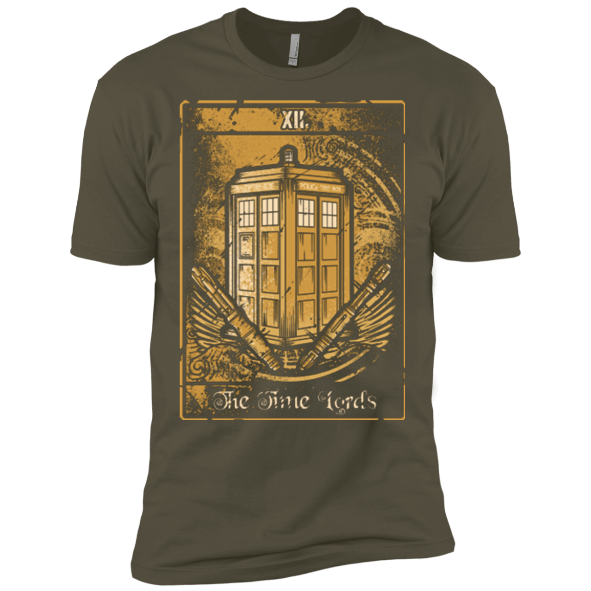 T-Shirts Military Green / X-Small THE TIME LORDS Men's Premium T-Shirt