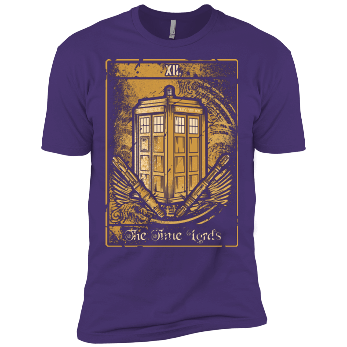 T-Shirts Purple / X-Small THE TIME LORDS Men's Premium T-Shirt
