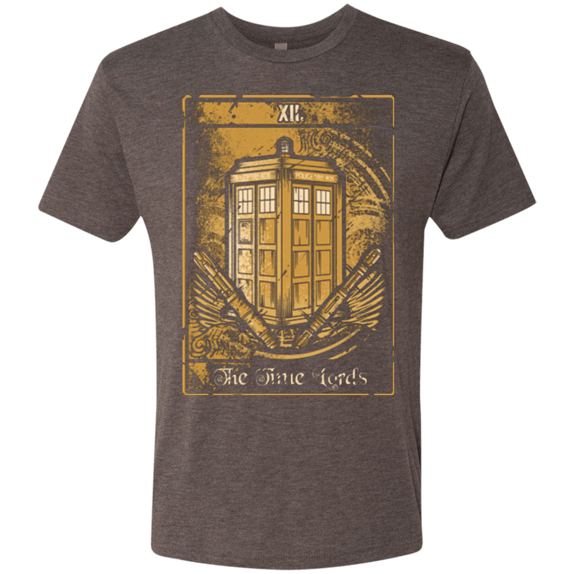 T-Shirts Macchiato / Small THE TIME LORDS Men's Triblend T-Shirt