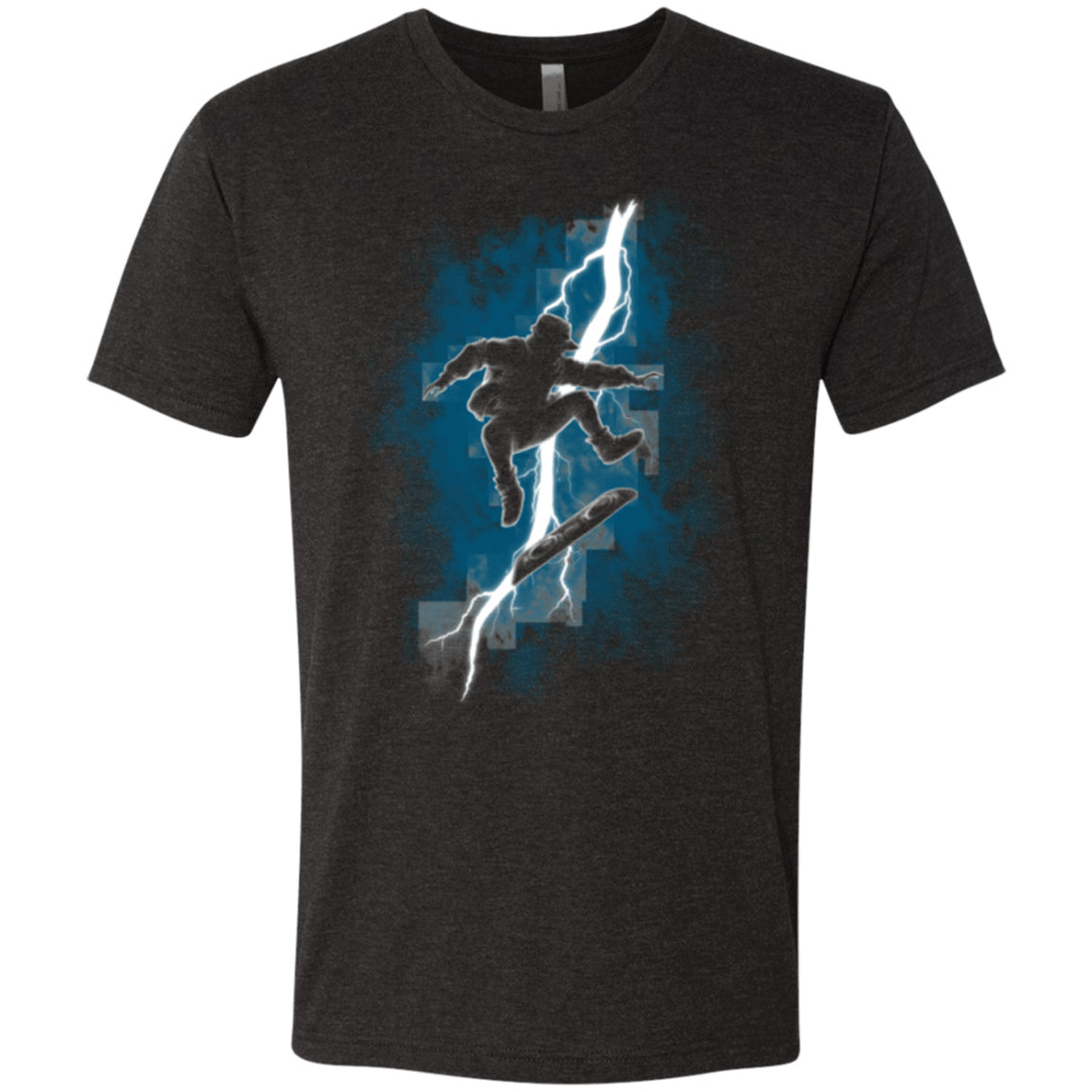 T-Shirts Vintage Black / Small The Time Traveler Returns Men's Triblend T-Shirt