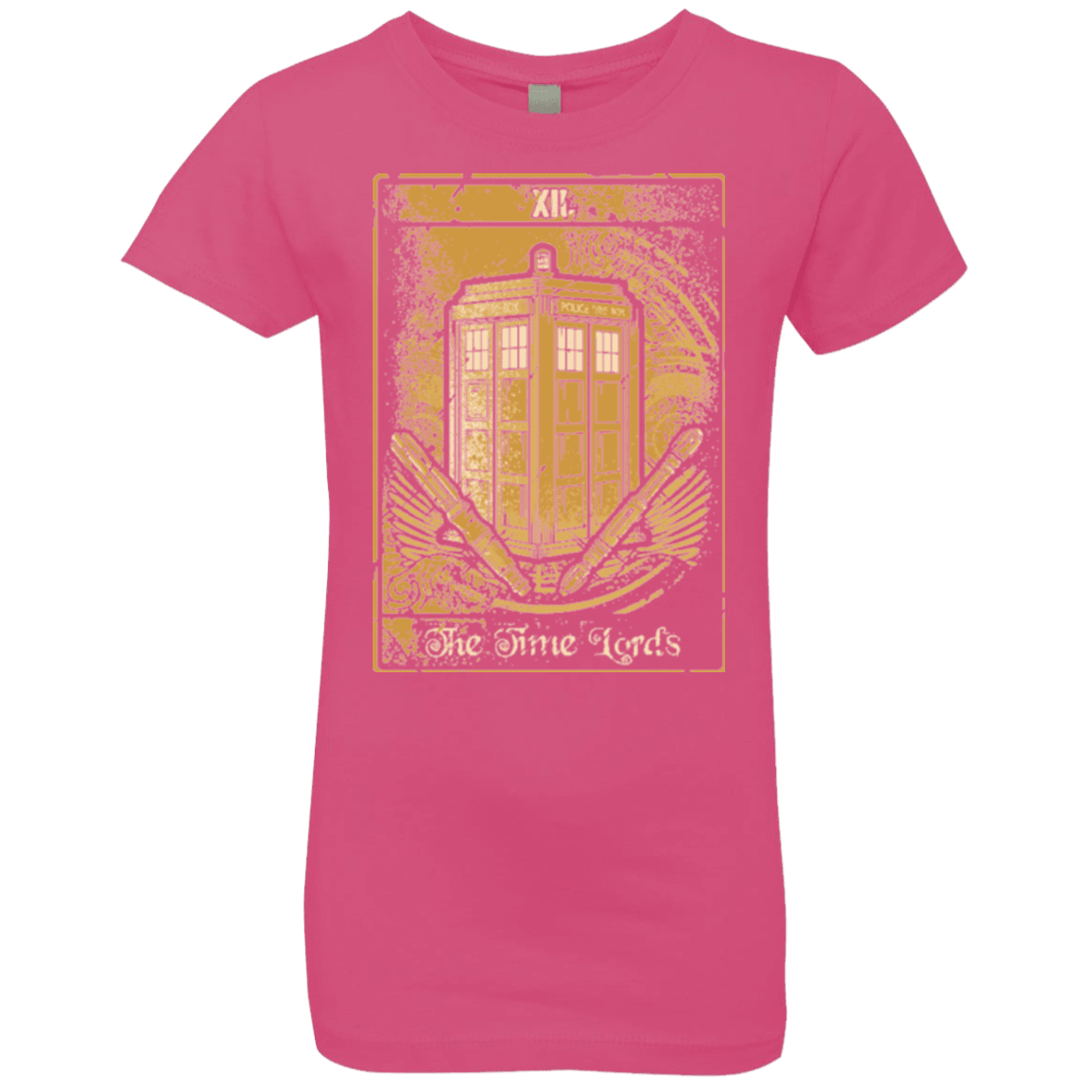 T-Shirts Hot Pink / YXS THE TIMELORDS Girls Premium T-Shirt