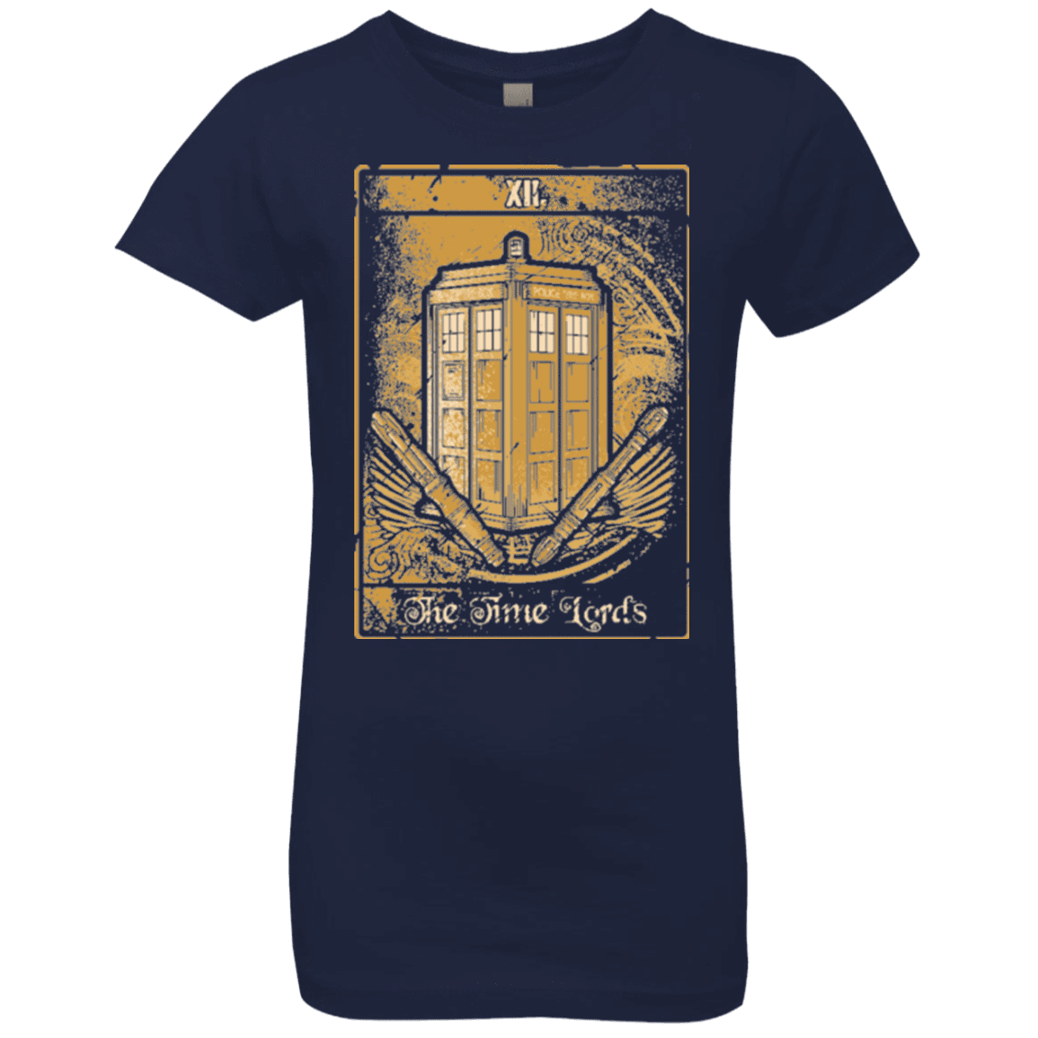 T-Shirts Midnight Navy / YXS THE TIMELORDS Girls Premium T-Shirt