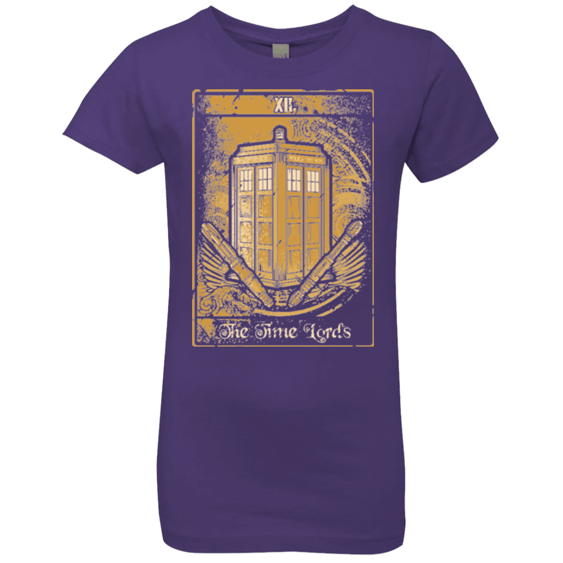 T-Shirts Purple Rush / YXS THE TIMELORDS Girls Premium T-Shirt