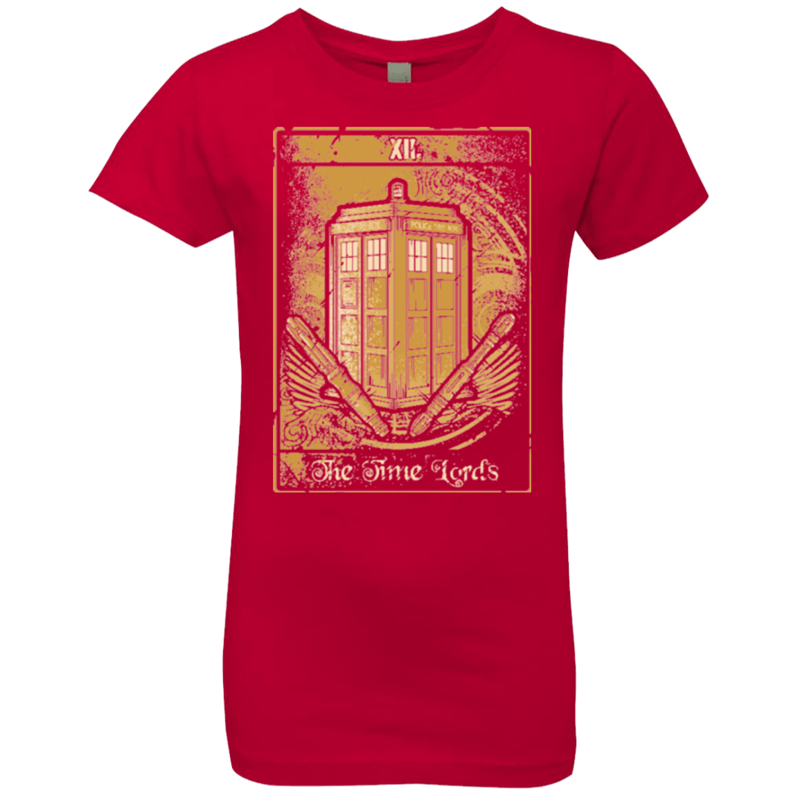 T-Shirts Red / YXS THE TIMELORDS Girls Premium T-Shirt