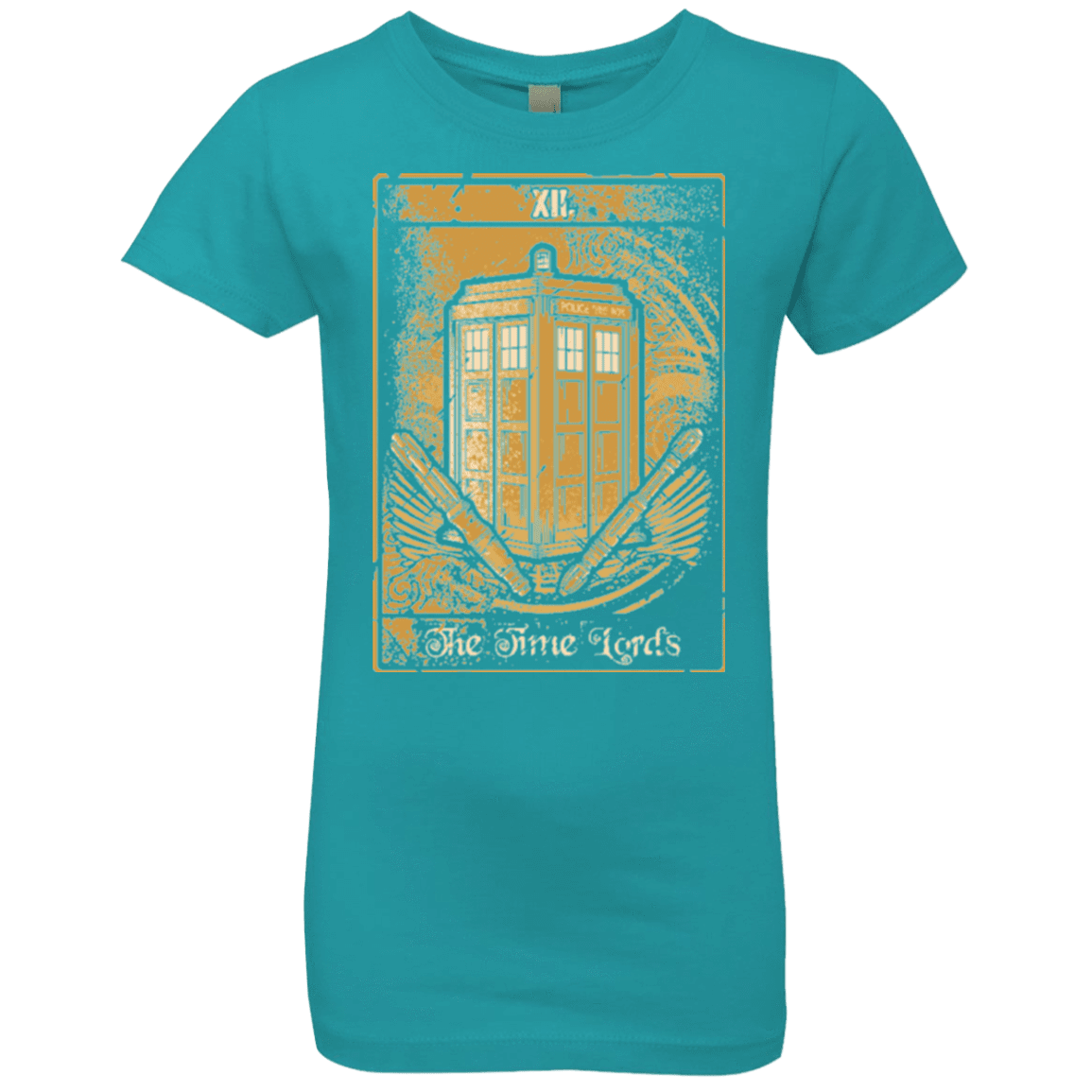 T-Shirts Tahiti Blue / YXS THE TIMELORDS Girls Premium T-Shirt
