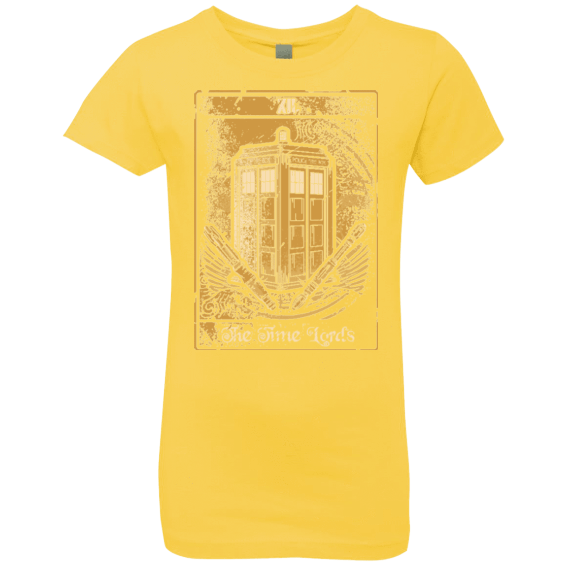 T-Shirts Vibrant Yellow / YXS THE TIMELORDS Girls Premium T-Shirt