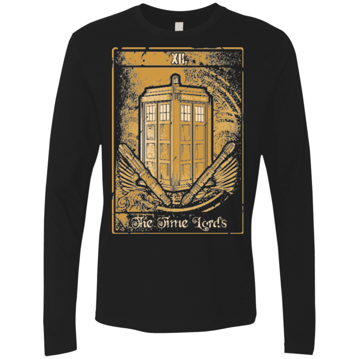 T-Shirts Black / Small THE TIMELORDS Men's Premium Long Sleeve