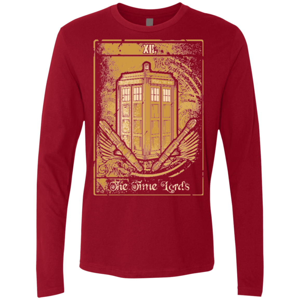 T-Shirts Cardinal / Small THE TIMELORDS Men's Premium Long Sleeve