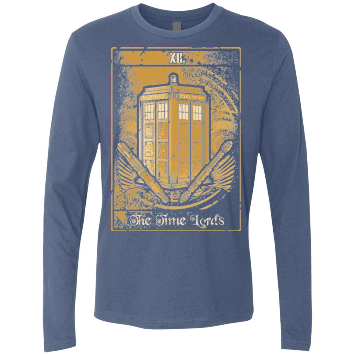 T-Shirts Indigo / Small THE TIMELORDS Men's Premium Long Sleeve