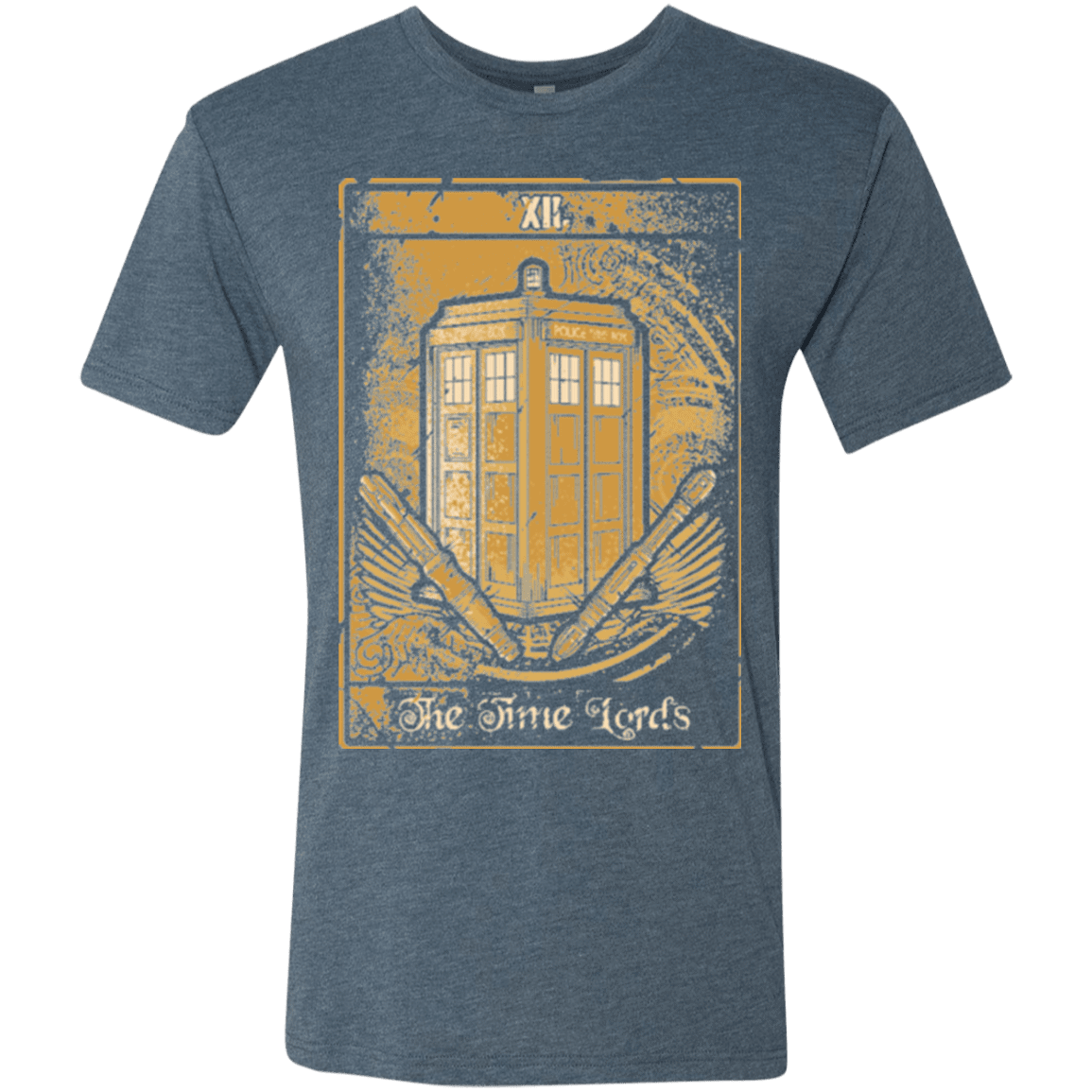 T-Shirts Indigo / Small THE TIMELORDS Men's Triblend T-Shirt