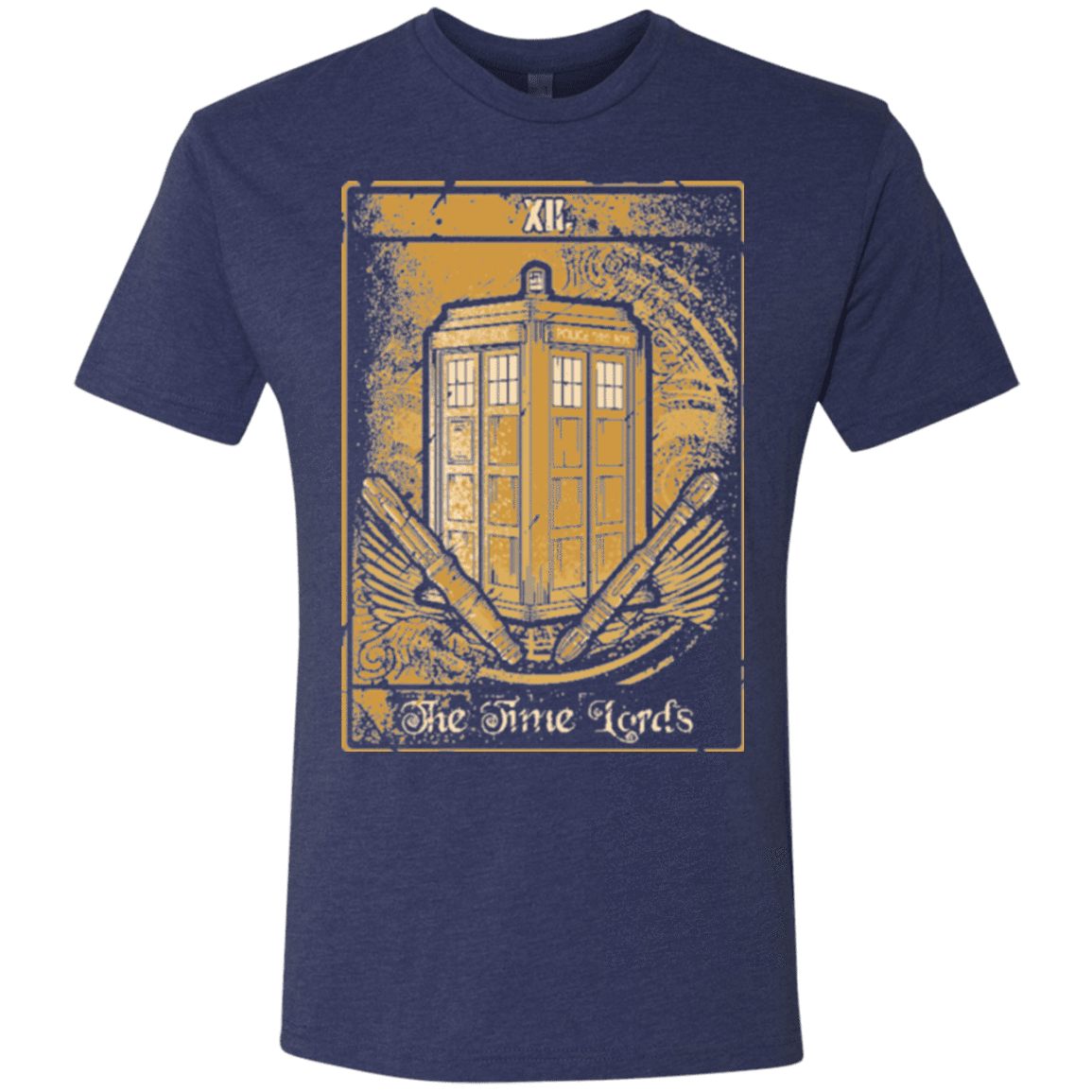 T-Shirts Vintage Navy / Small THE TIMELORDS Men's Triblend T-Shirt