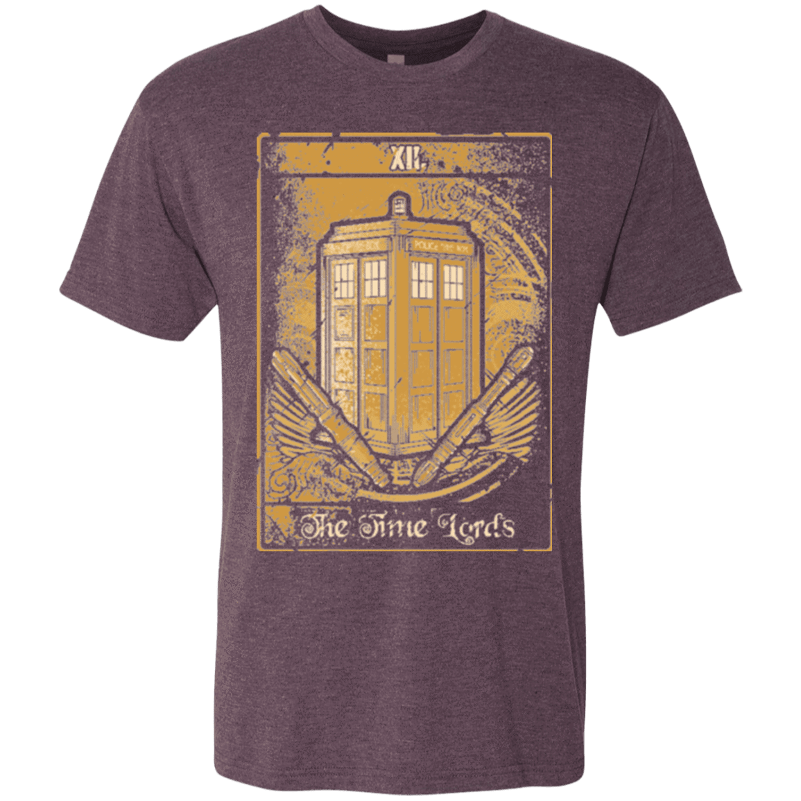 T-Shirts Vintage Purple / Small THE TIMELORDS Men's Triblend T-Shirt
