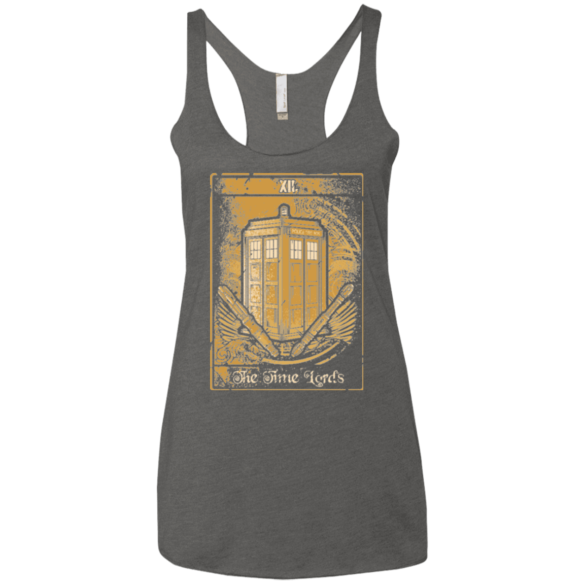 T-Shirts Premium Heather / X-Small THE TIMELORDS Women's Triblend Racerback Tank